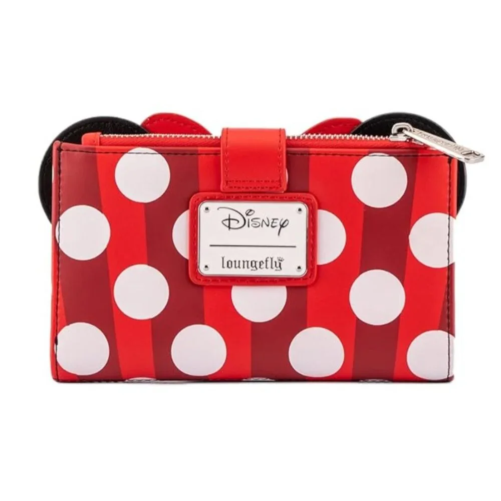 Loungefly Disney‎ Minnie Sweets Collection Cosplay Flap Wallet Sprinkle Cupcake